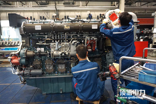 玉柴發(fā)電機(jī)裝配車(chē)間